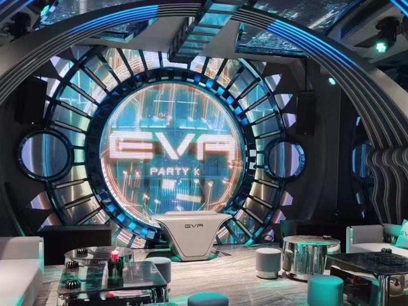 L'avvene di a visualizazione di vendita al dettaglio: Case di display LED di serie di schermi trasparenti